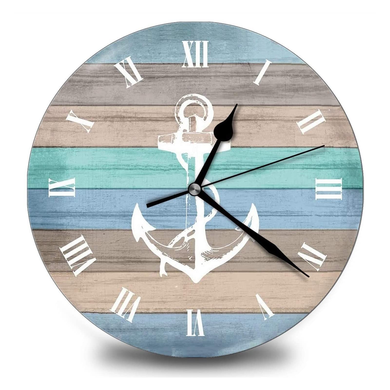 Amazon.co.jp: 壁時計 ビンテージデザインヴィンテージシャンパン